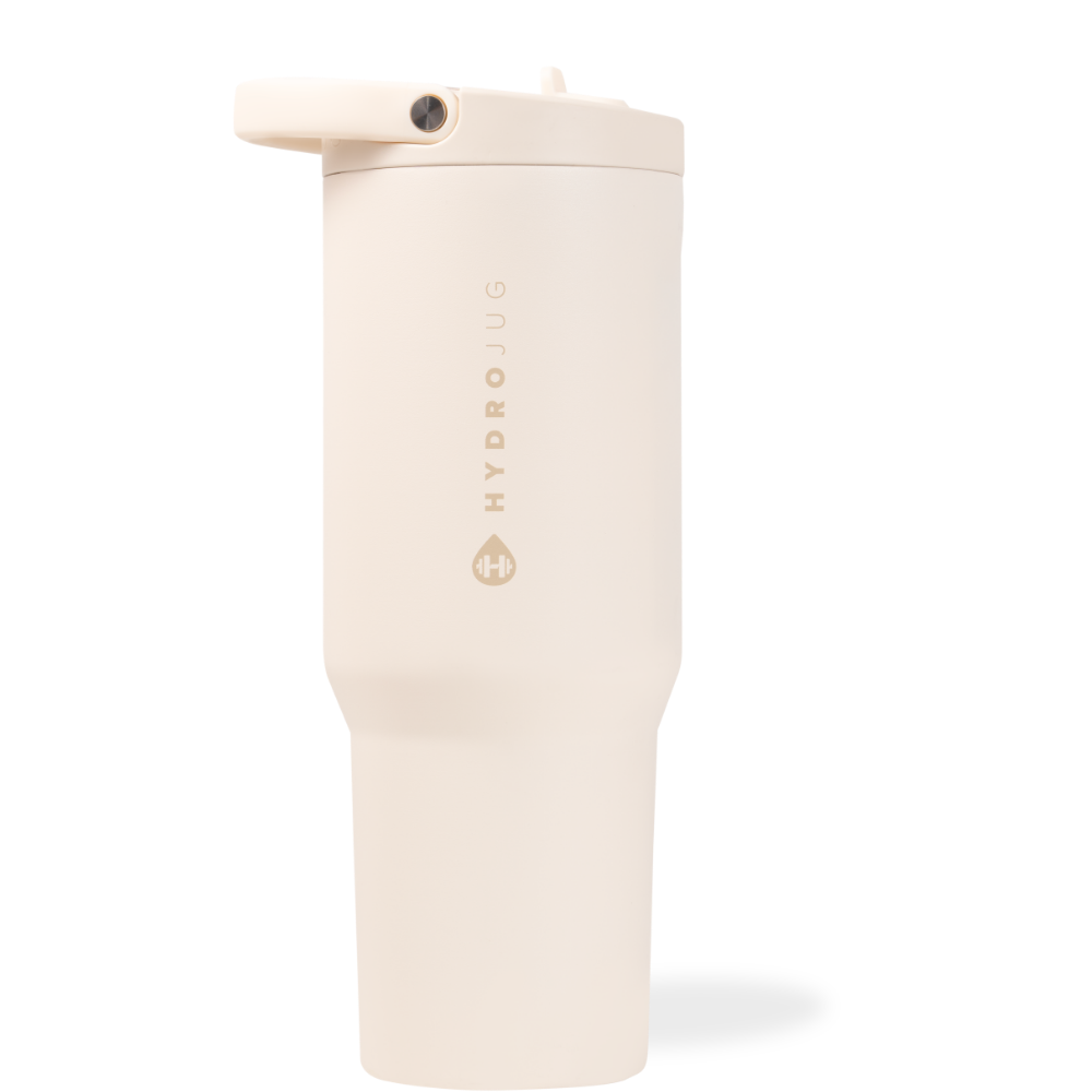 32oz Sport Bottle - Cream