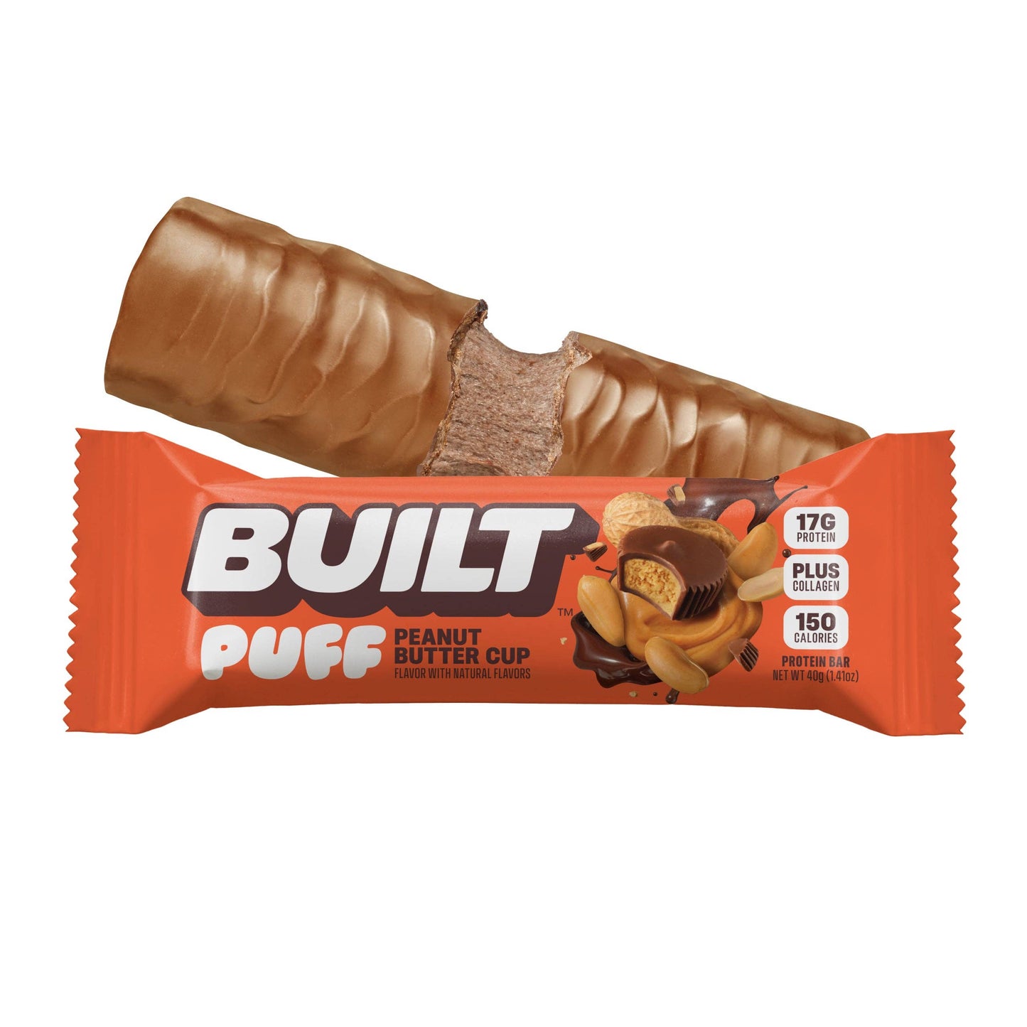 Built Puff Protein Bars - Peanut Butter Cup