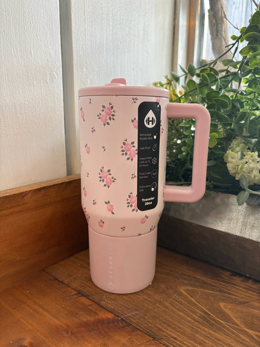 HydroJug 20oz Traveler - Wildrose Floral