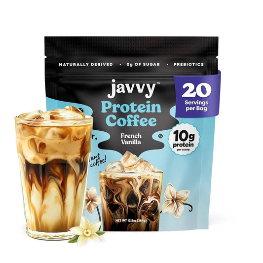 French Vanilla Protein Iced Coffee