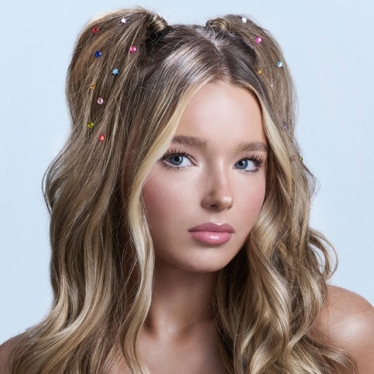 Hally Gem Pen Multi-Colored Refill 90 Count