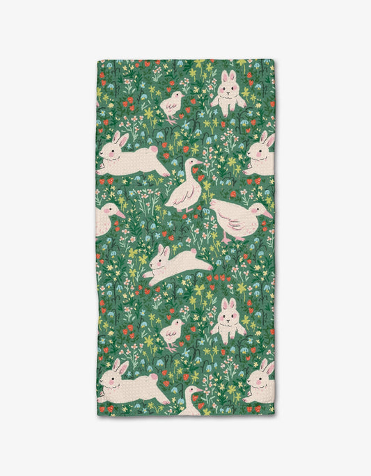 Easter Meadow Bar Towel
