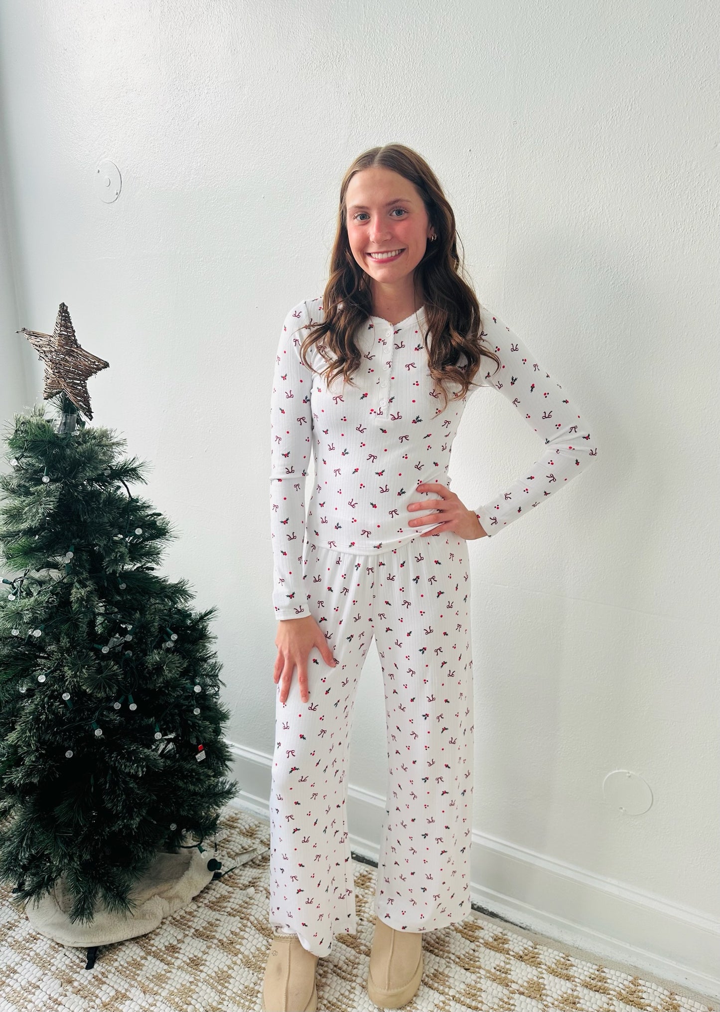 Luxe Holly Pant - White