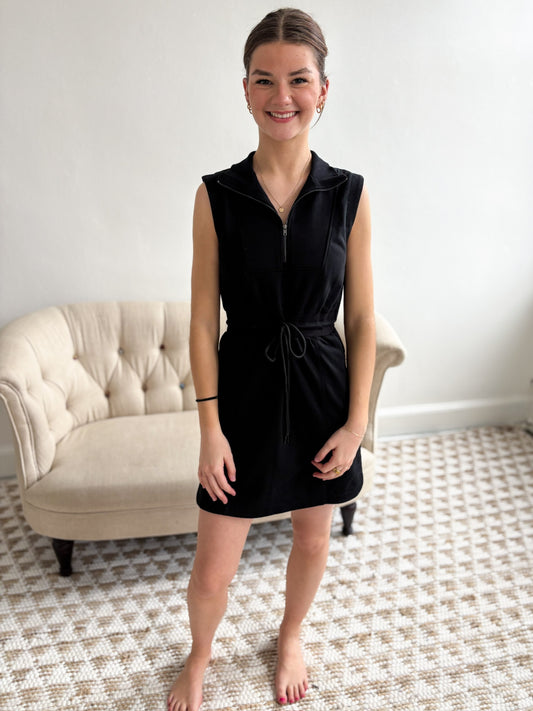 Francie Romper - Black