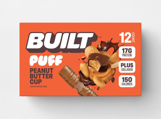 Built Puff Protein Bars - Peanut Butter Cup