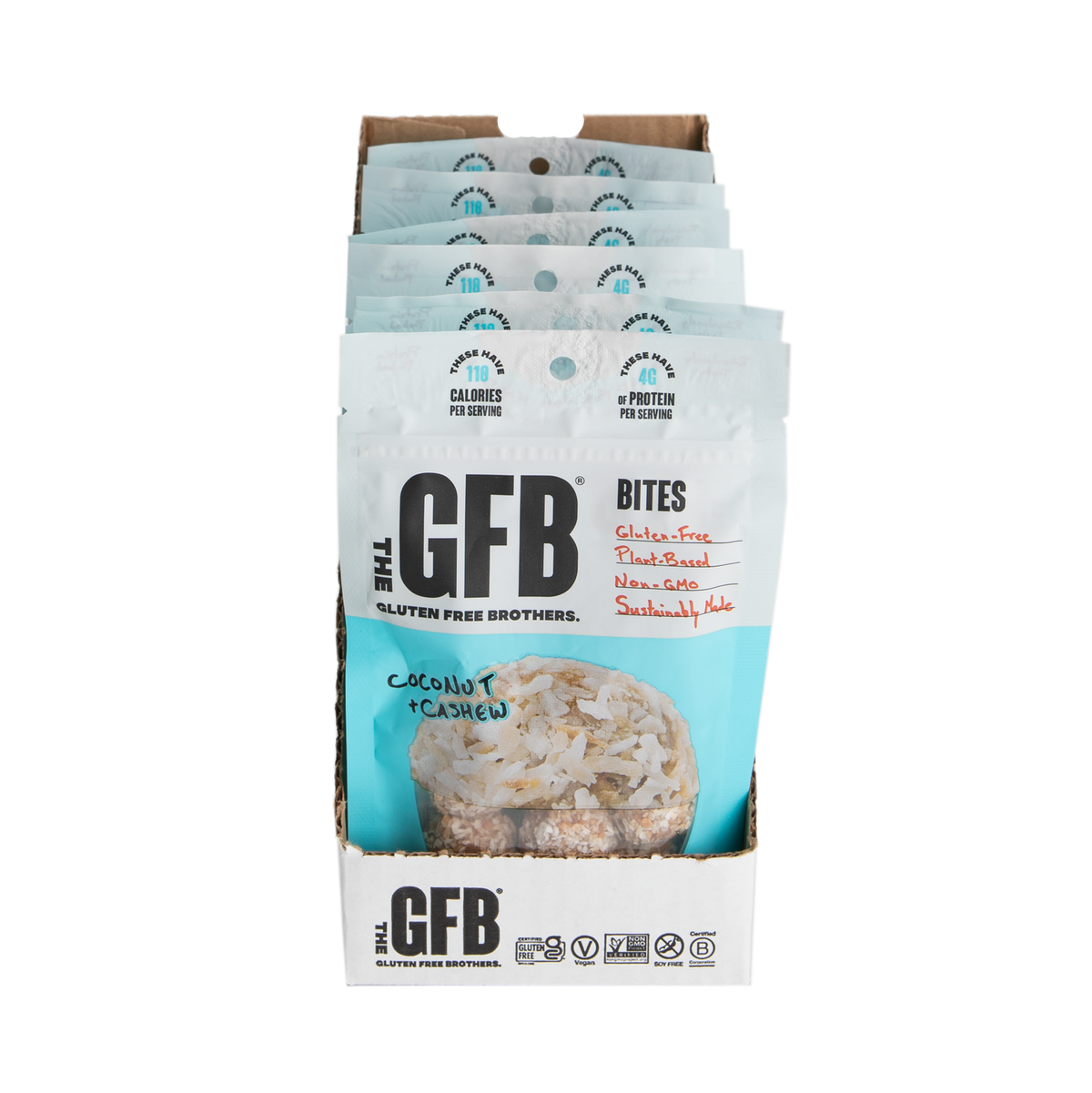 Coconut Cashew Protein Bites