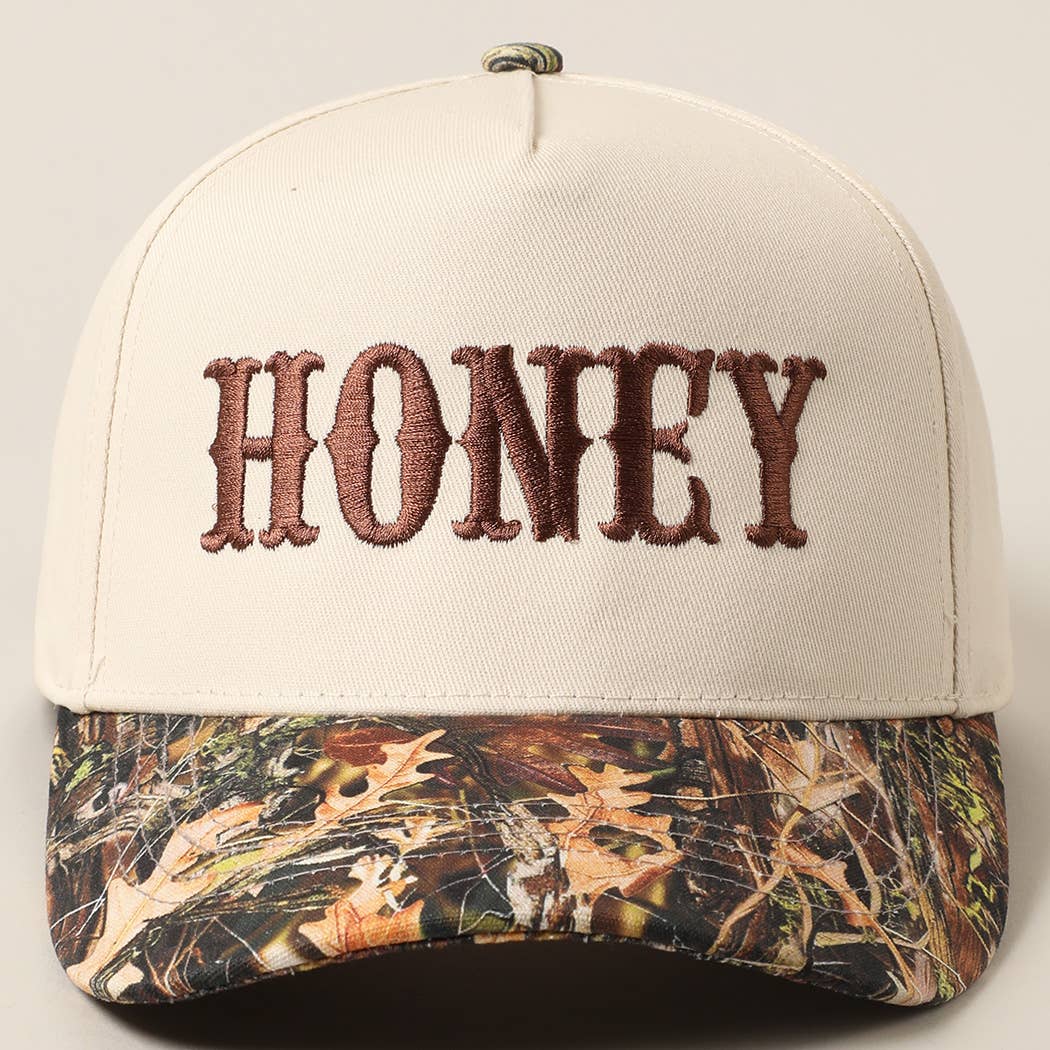 Honey Camo Hat