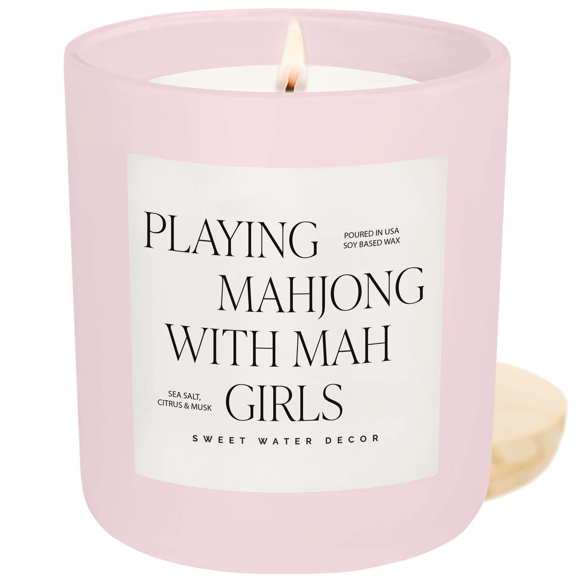 Playing Mahjong with Mah Girls 15oz Soy Candle