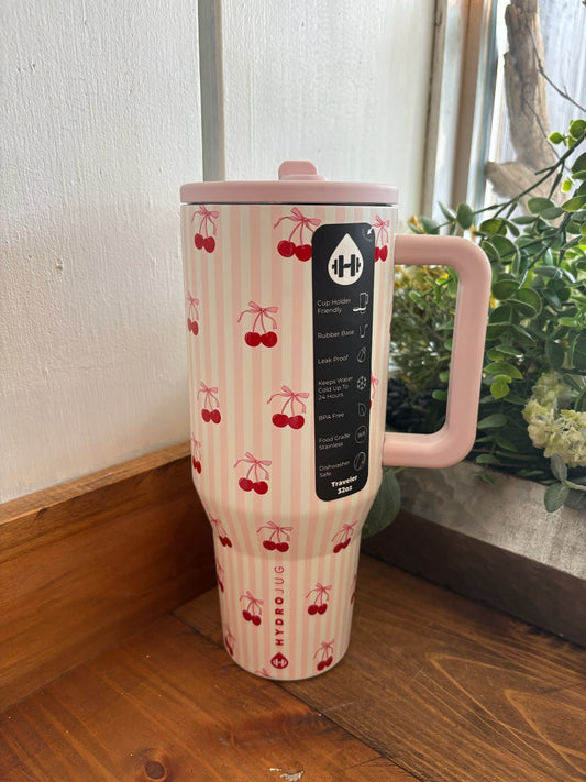 HydroJug 32oz Traveler - Sweet Cherry