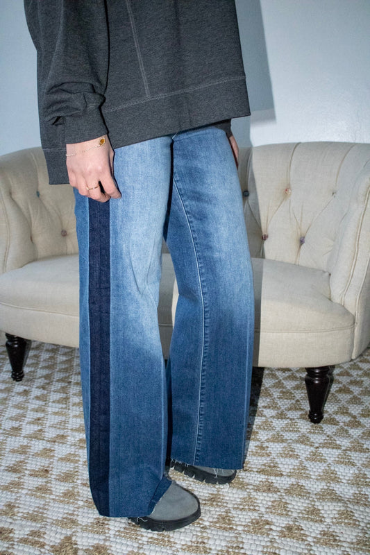 Far Out HR Wide Leg - Tuxedo