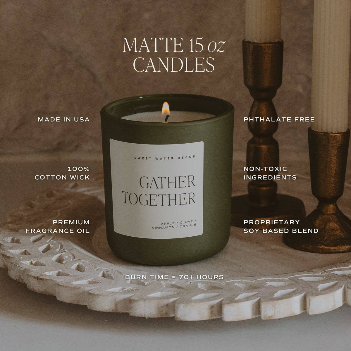 Warm and Cozy 15oz Soy Candle