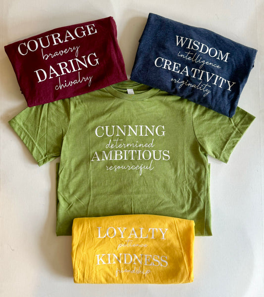 Harry Potter House Tees