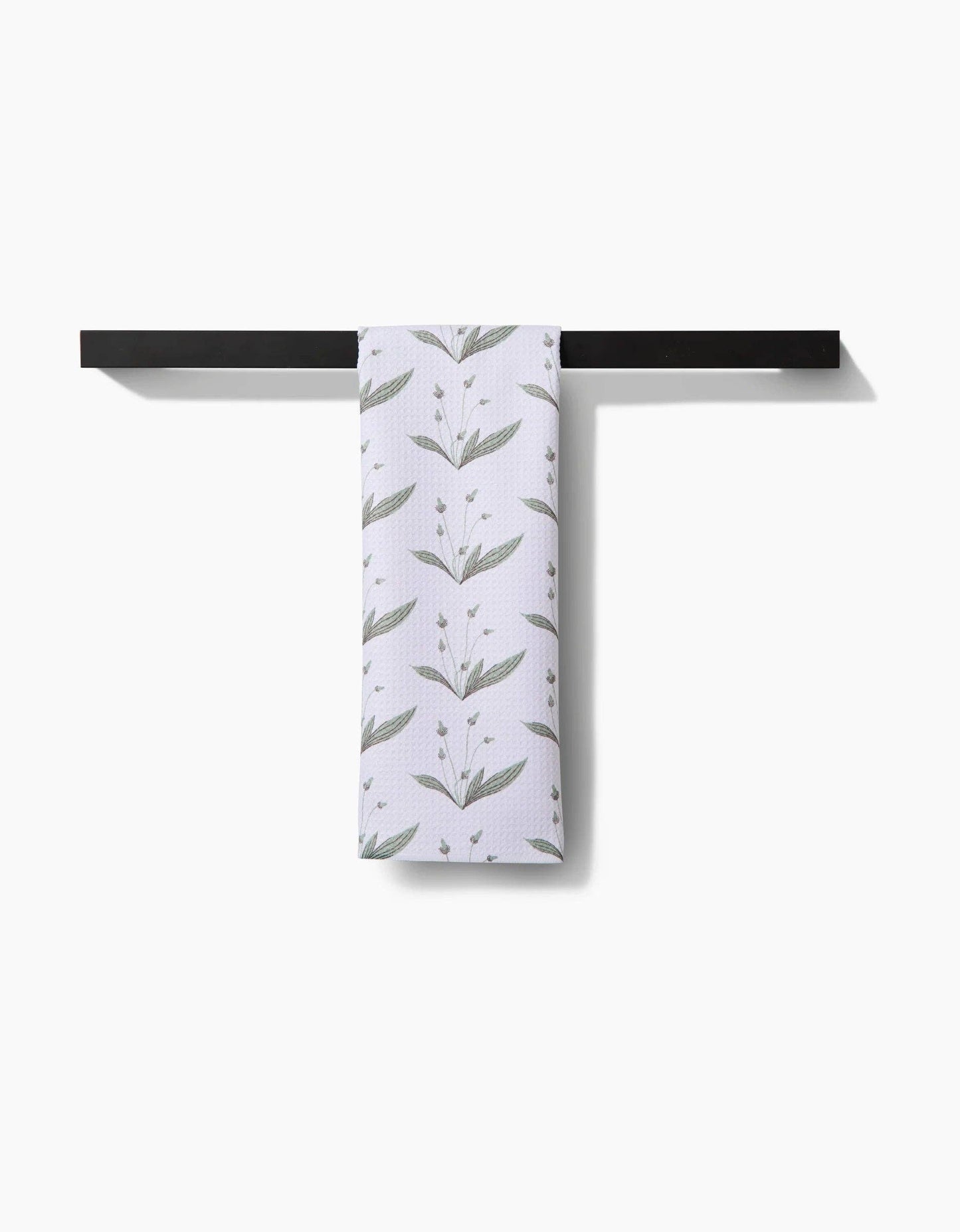 Wild Leaves Green Tea Towel