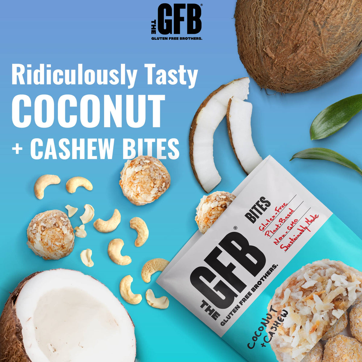 Coconut Cashew Protein Bites