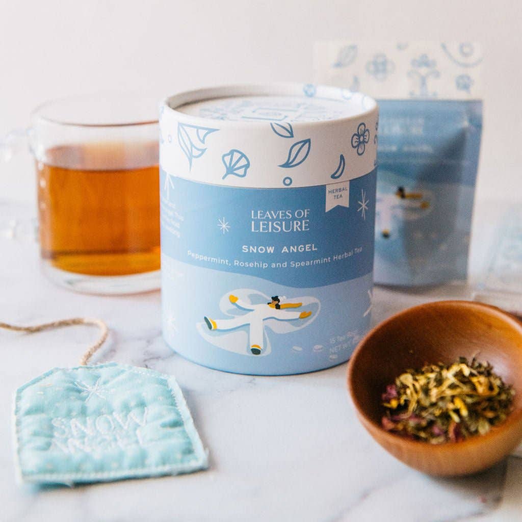 Angel Tea Snow Angel Herbal Tea: Canister (15 tea bags) – Karisma Boutique