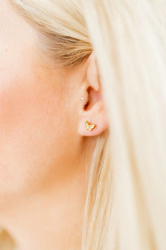 Bella Butterfly Studs
