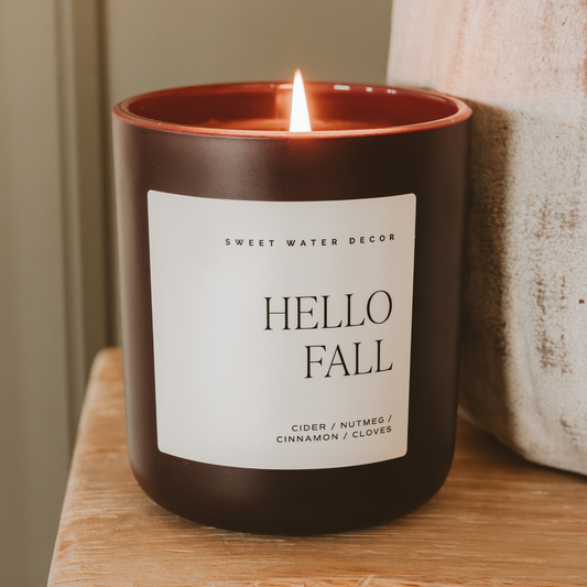 Hello Fall 15oz Soy Candle