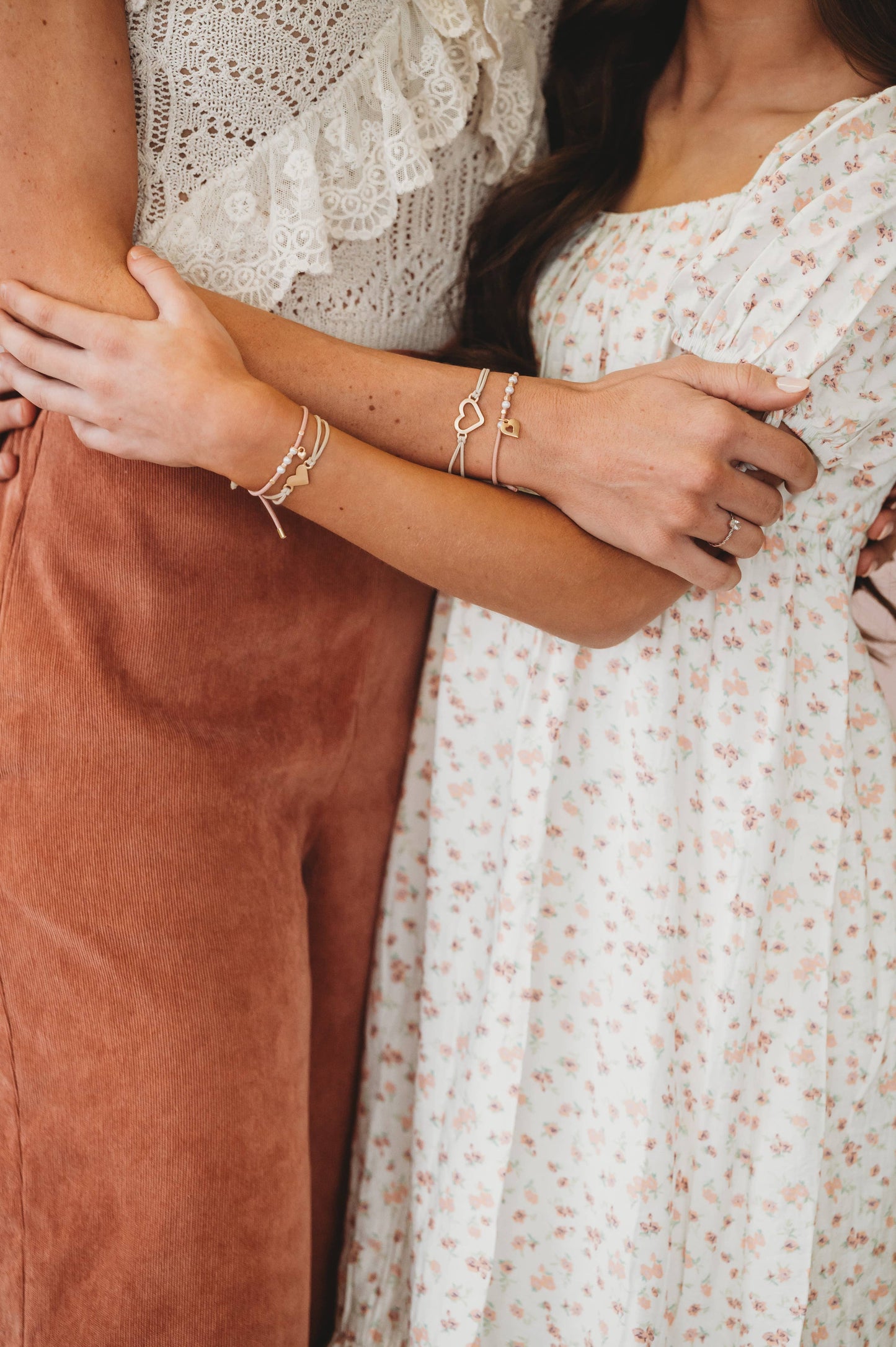 "Mother/Daughter"  Hair Tie Bracelets