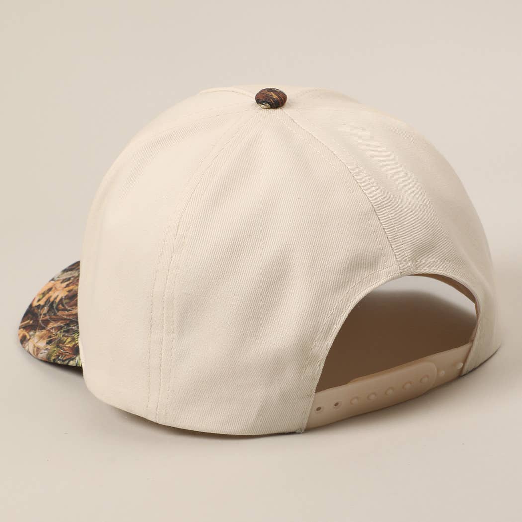 Made in the USA Patch Camo Trucker Hat