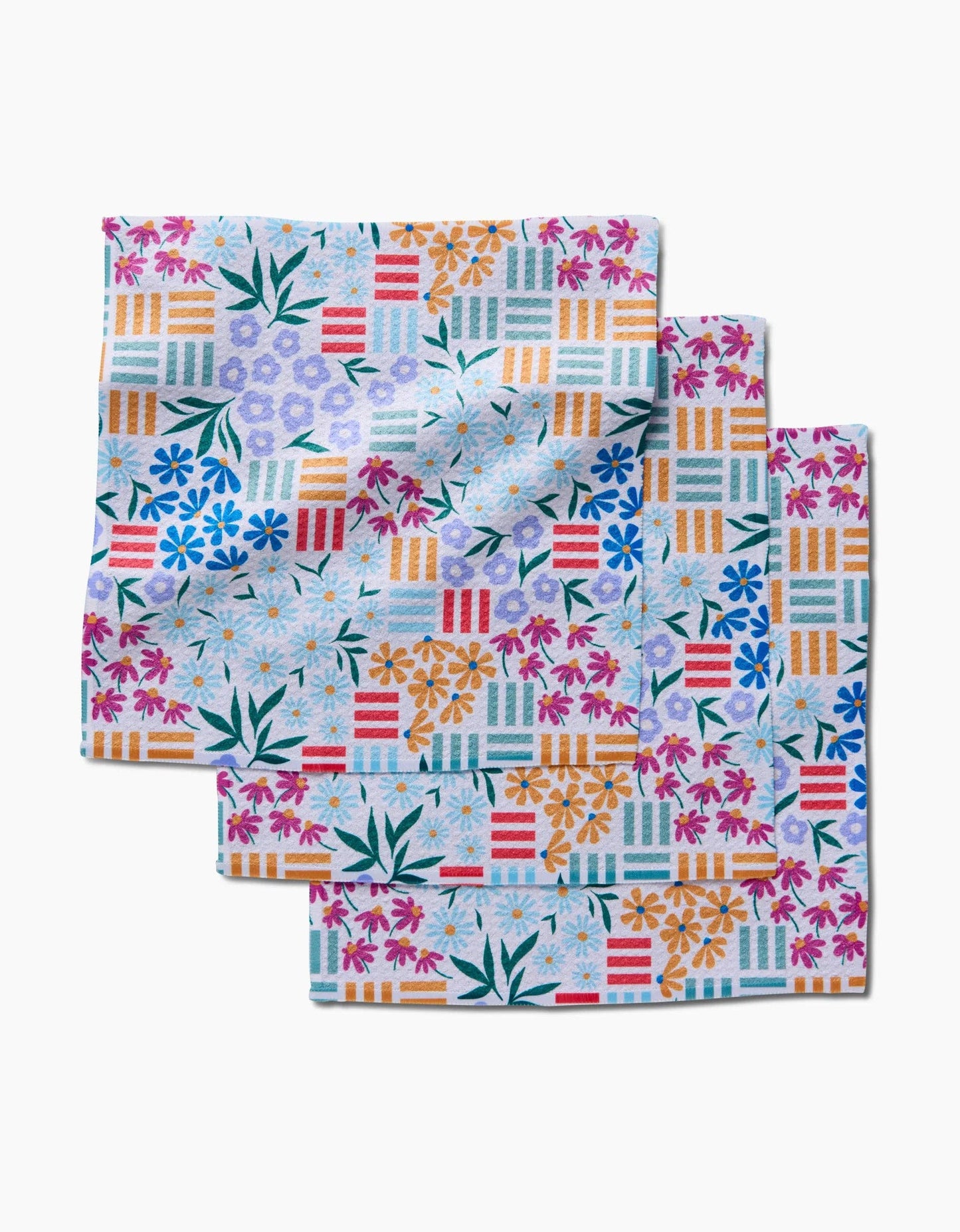 Floral Garden Dishcloth Set