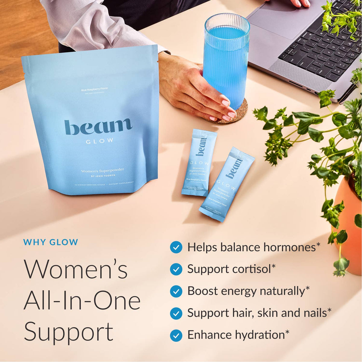 Beam Glow - Blue Raspberry