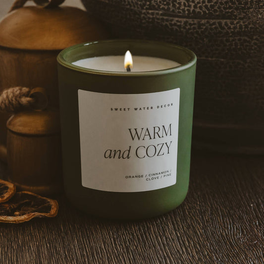 Warm and Cozy 15oz Soy Candle