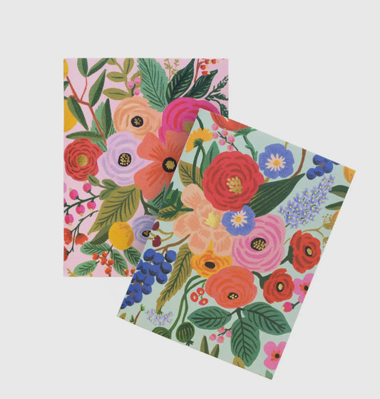 Garden Party Pocket Notebook Pair