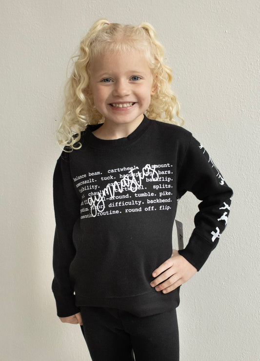 Gymnastics Words Crew