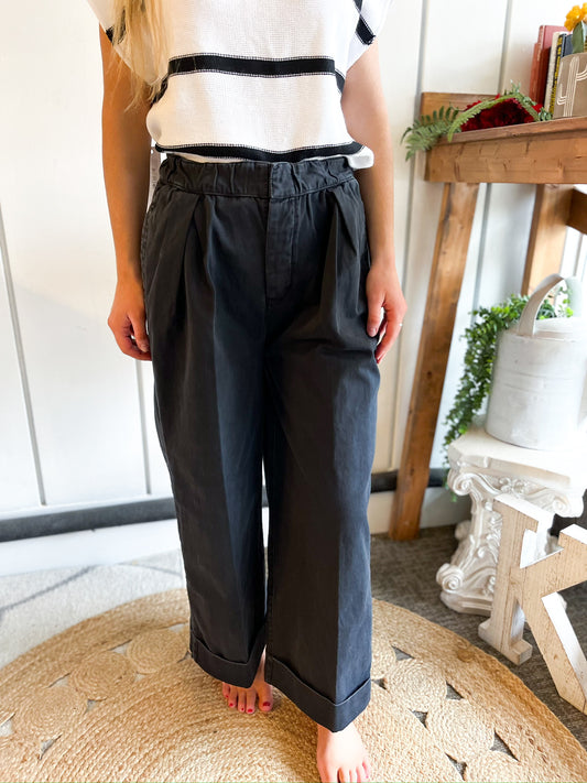 After Love Cuff Pant - Black
