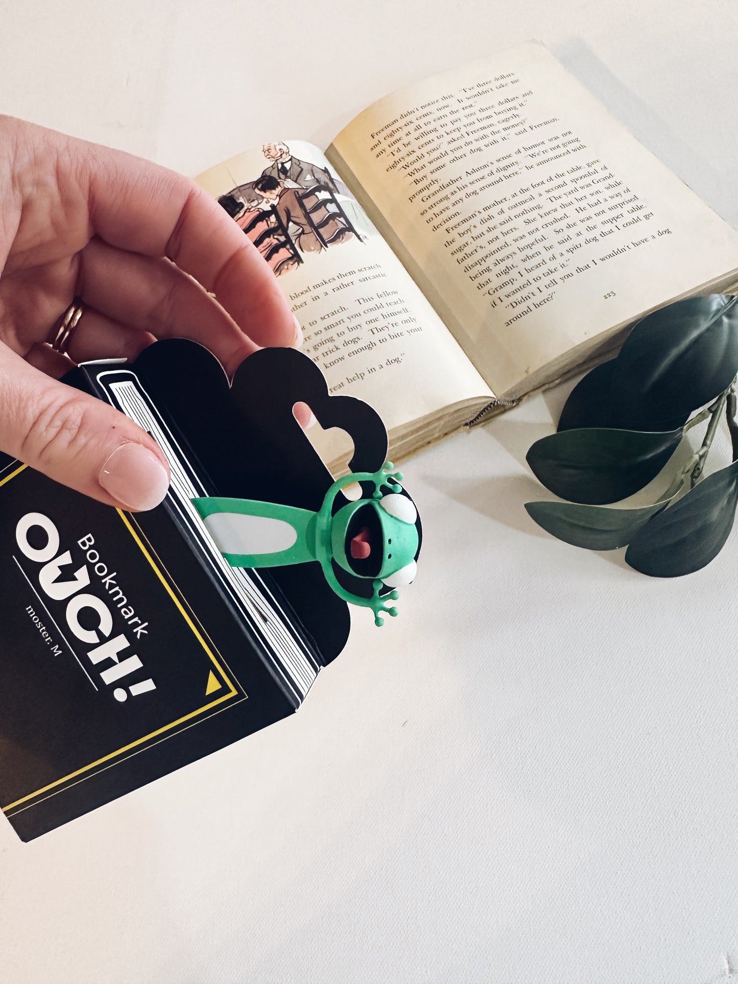 Ouch 3D Bookmark