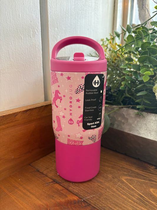 HydroJug 14oz Sport Bottle - Cowgirl