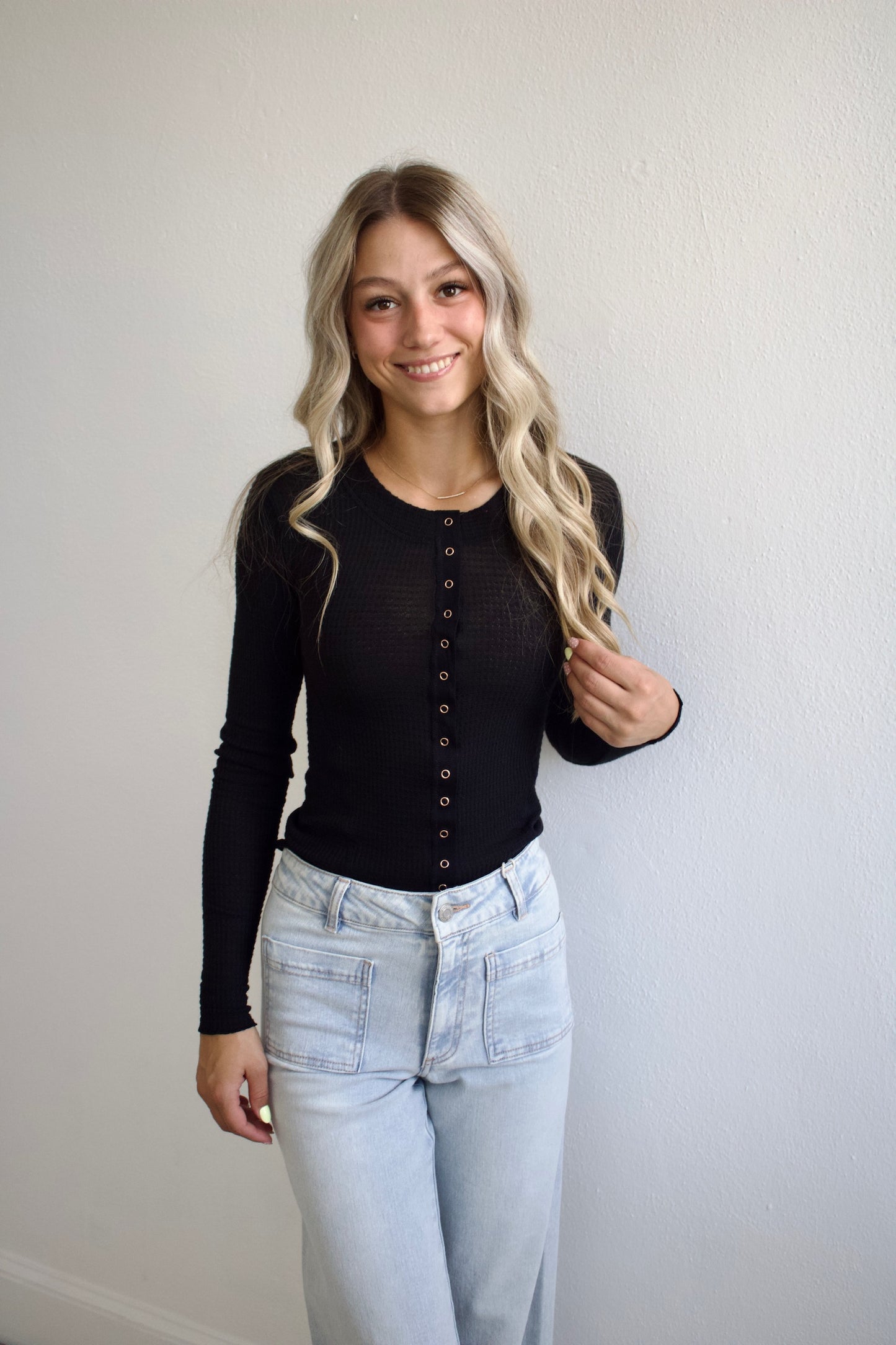 Going Places Cardi - Black