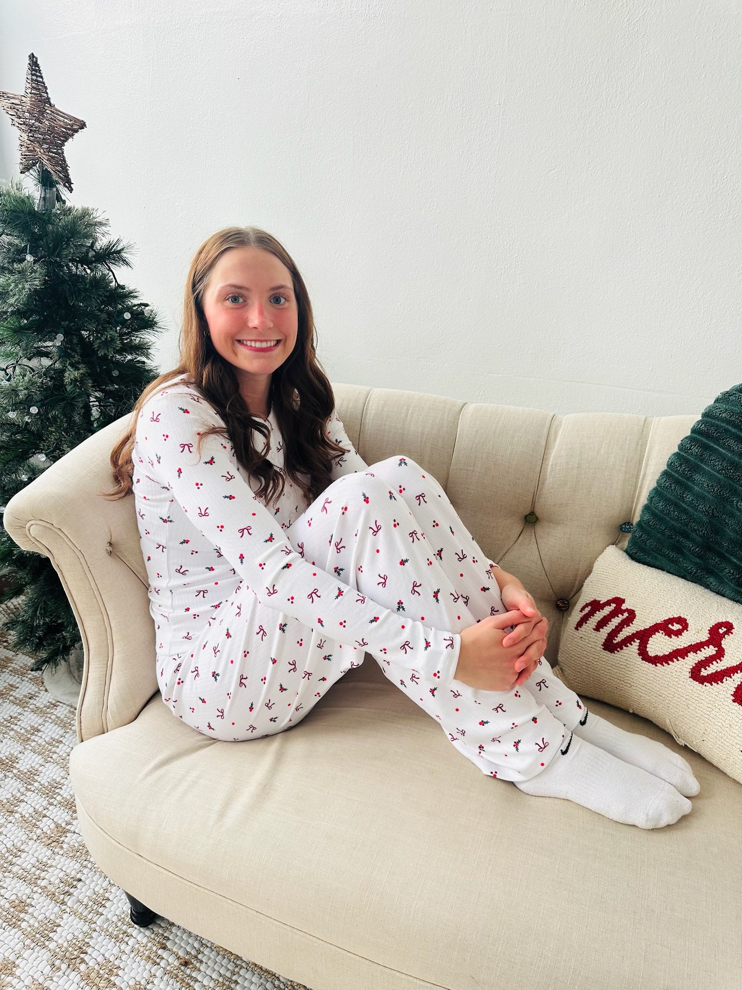 Luxe Holly Pant - White