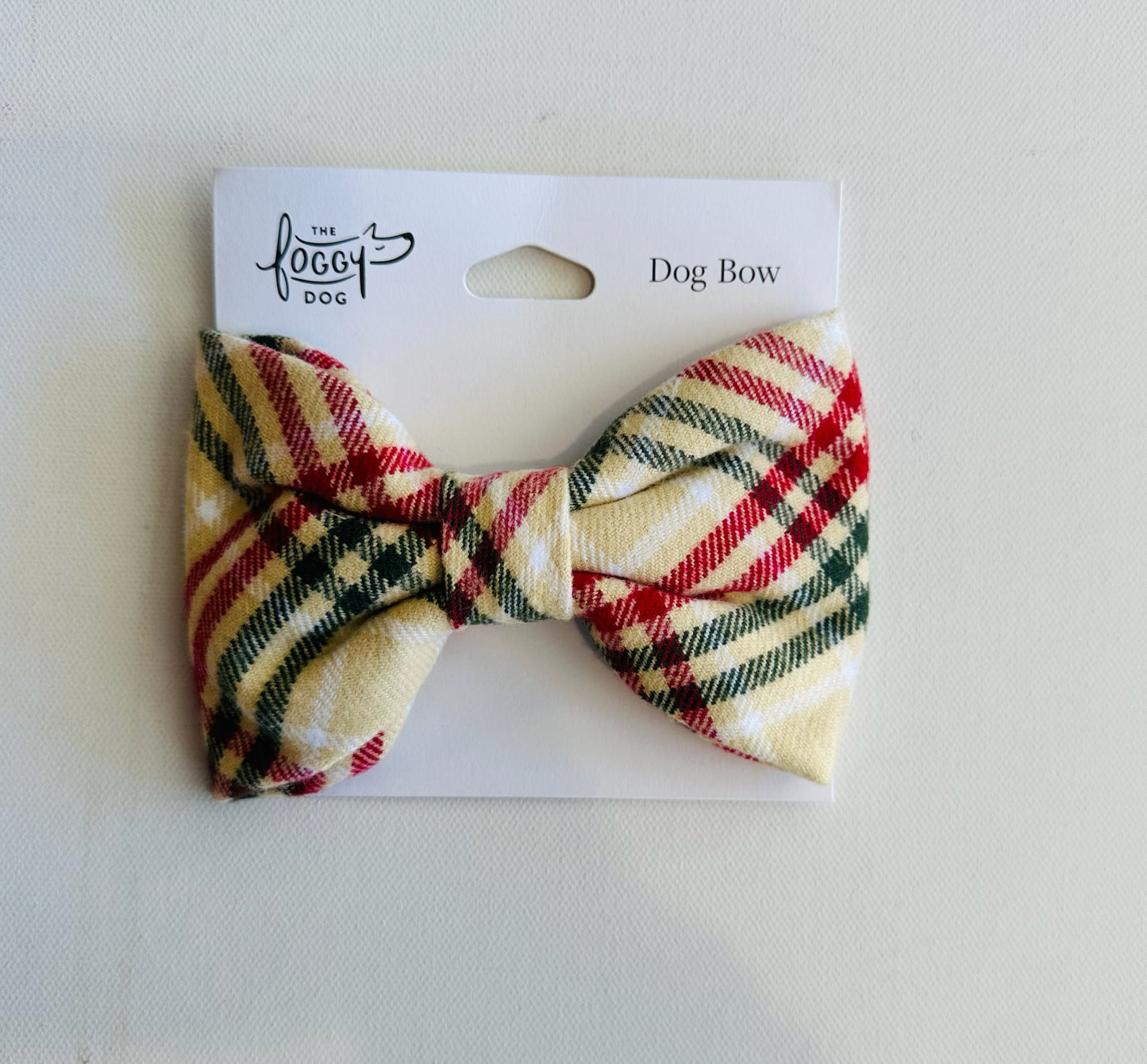 Dog Bow Tie - Eggnog
