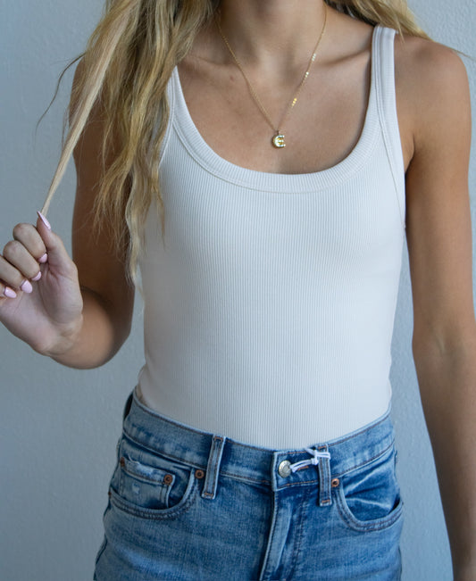 Iconic Bodysuit - Crystal