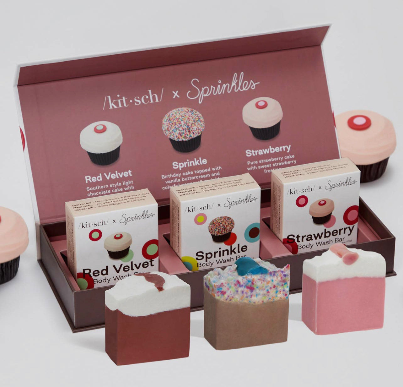 Sprinkles Cupcakes x Kitsch Body Wash Set