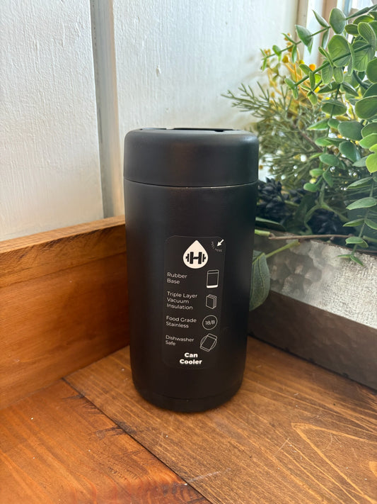 HydroJug 12oz Slim Can Cooler - Black