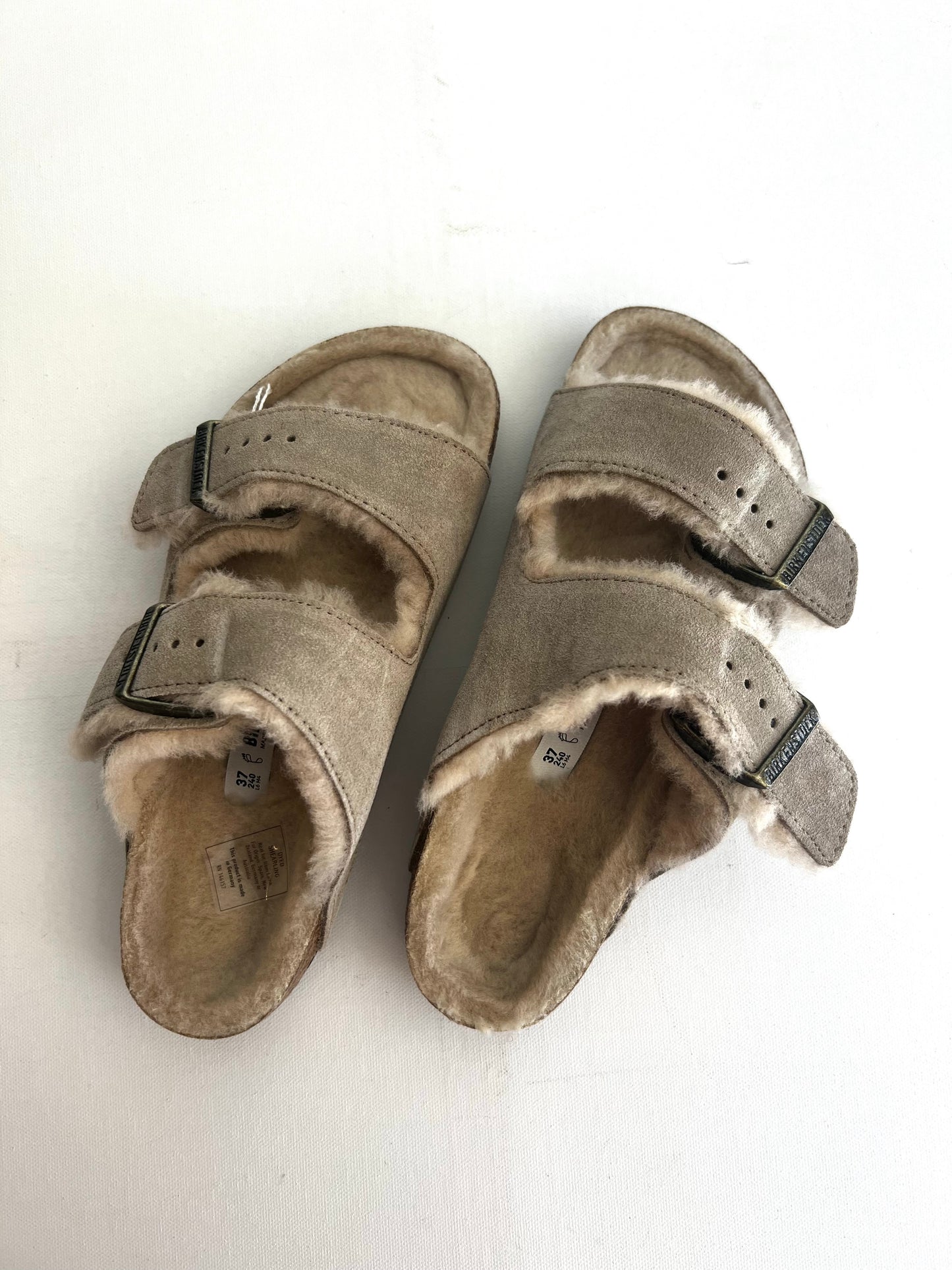 Arizona Shearling - Taupe Suede