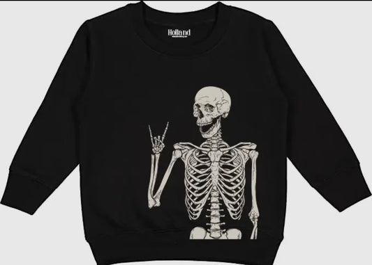 Rocker Skelly Sweatshirt