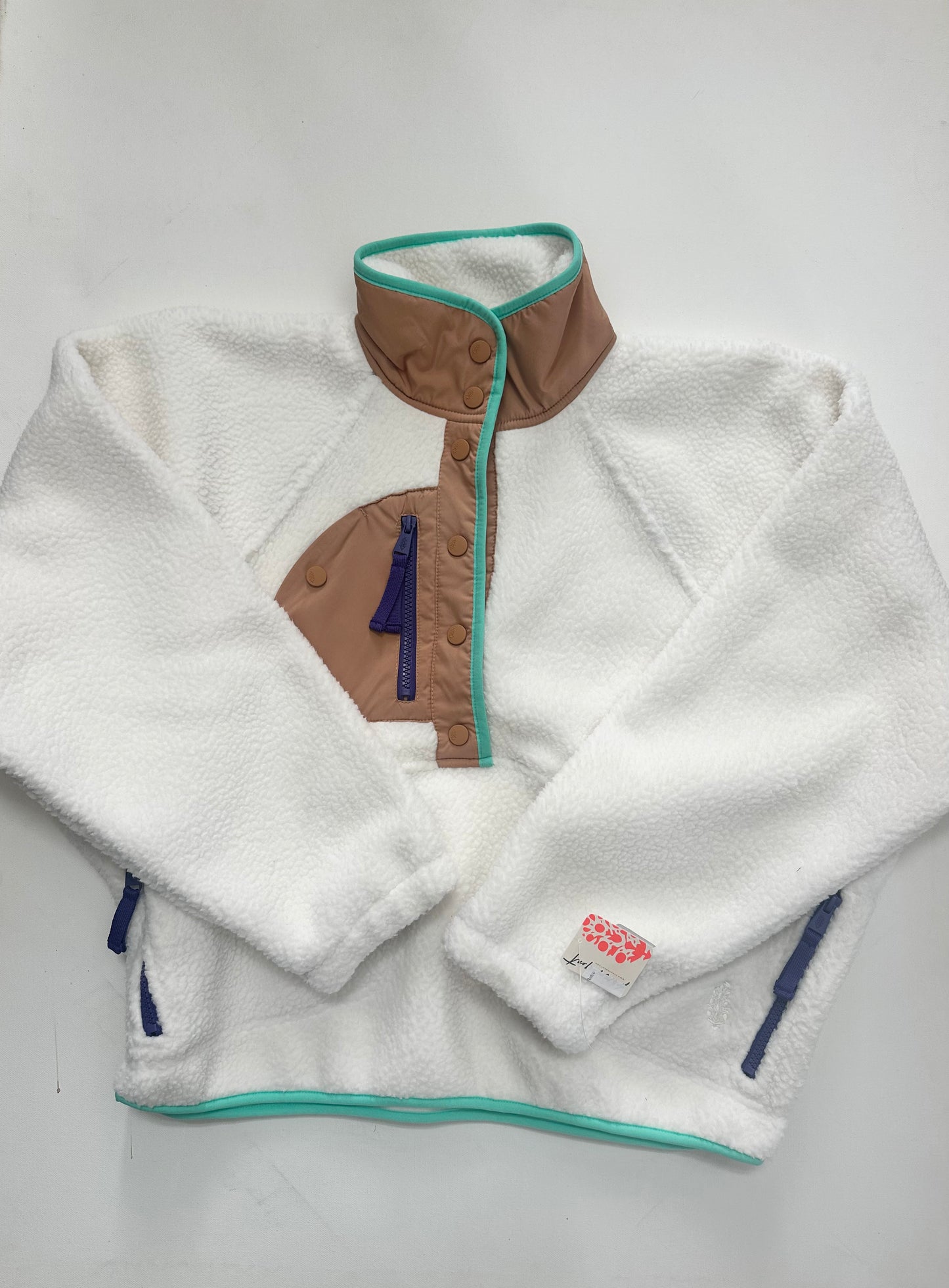 Hit The Slopes Pullover - Ivory Retro