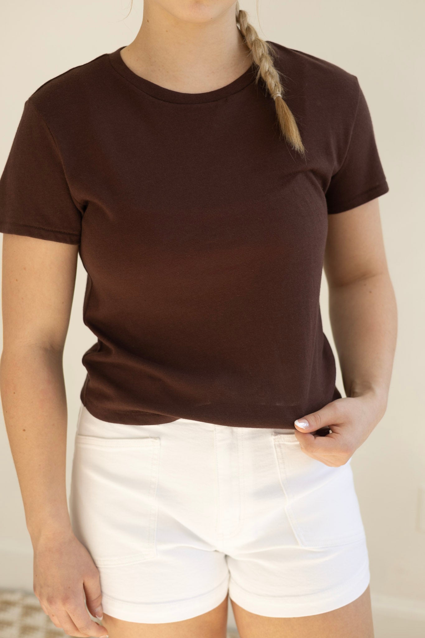 Tourist Tee - Chocolate Cherry