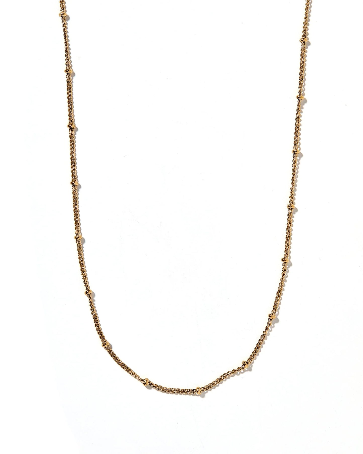 Miles Gold Necklace