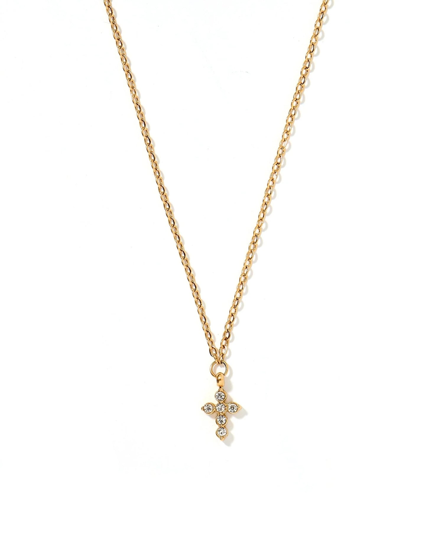 Carly Cross Necklace