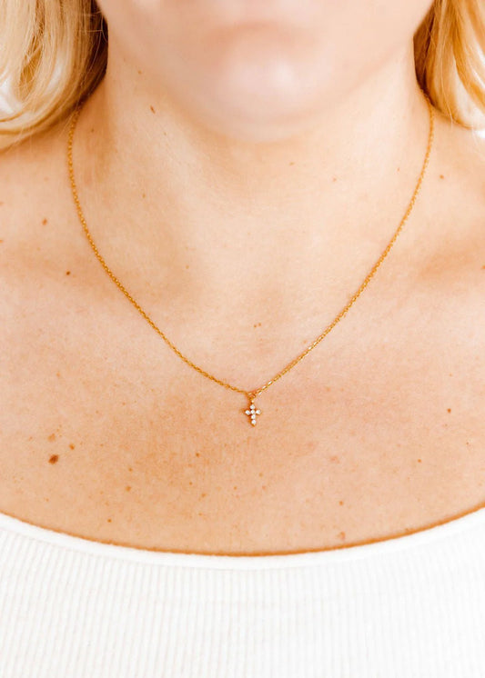 Carly Cross Necklace