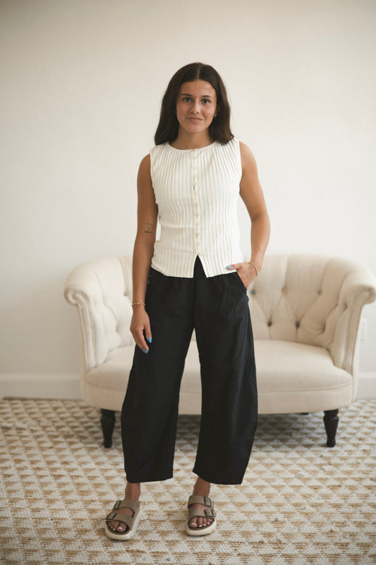 Tilly Vest - Ivory