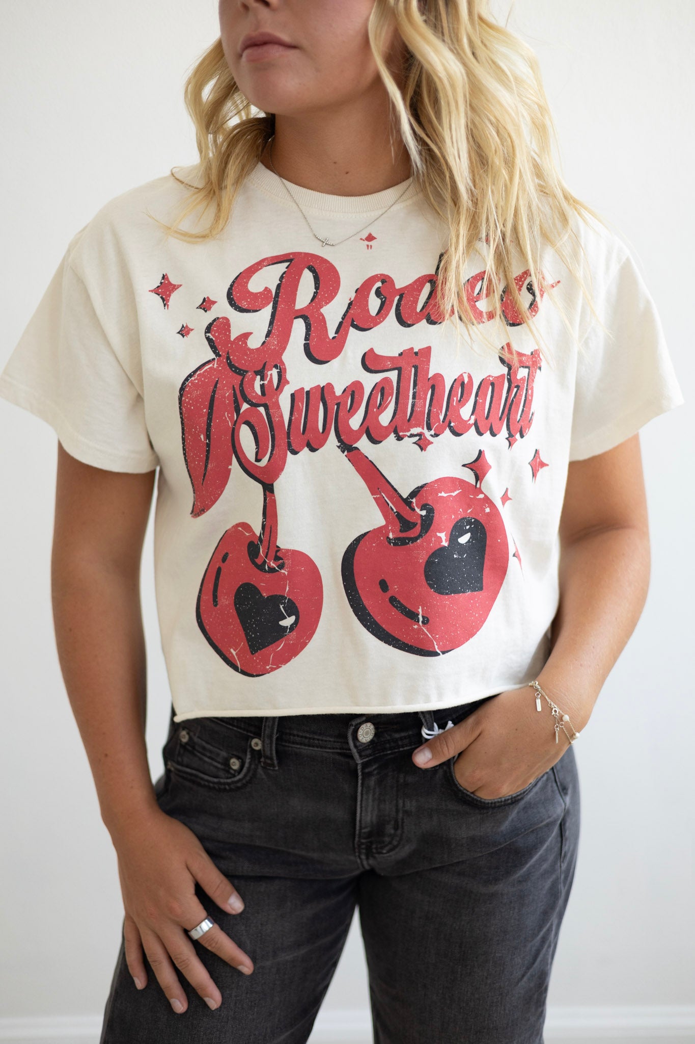 Rodeo Sweetheart Relaxed Crop Tee