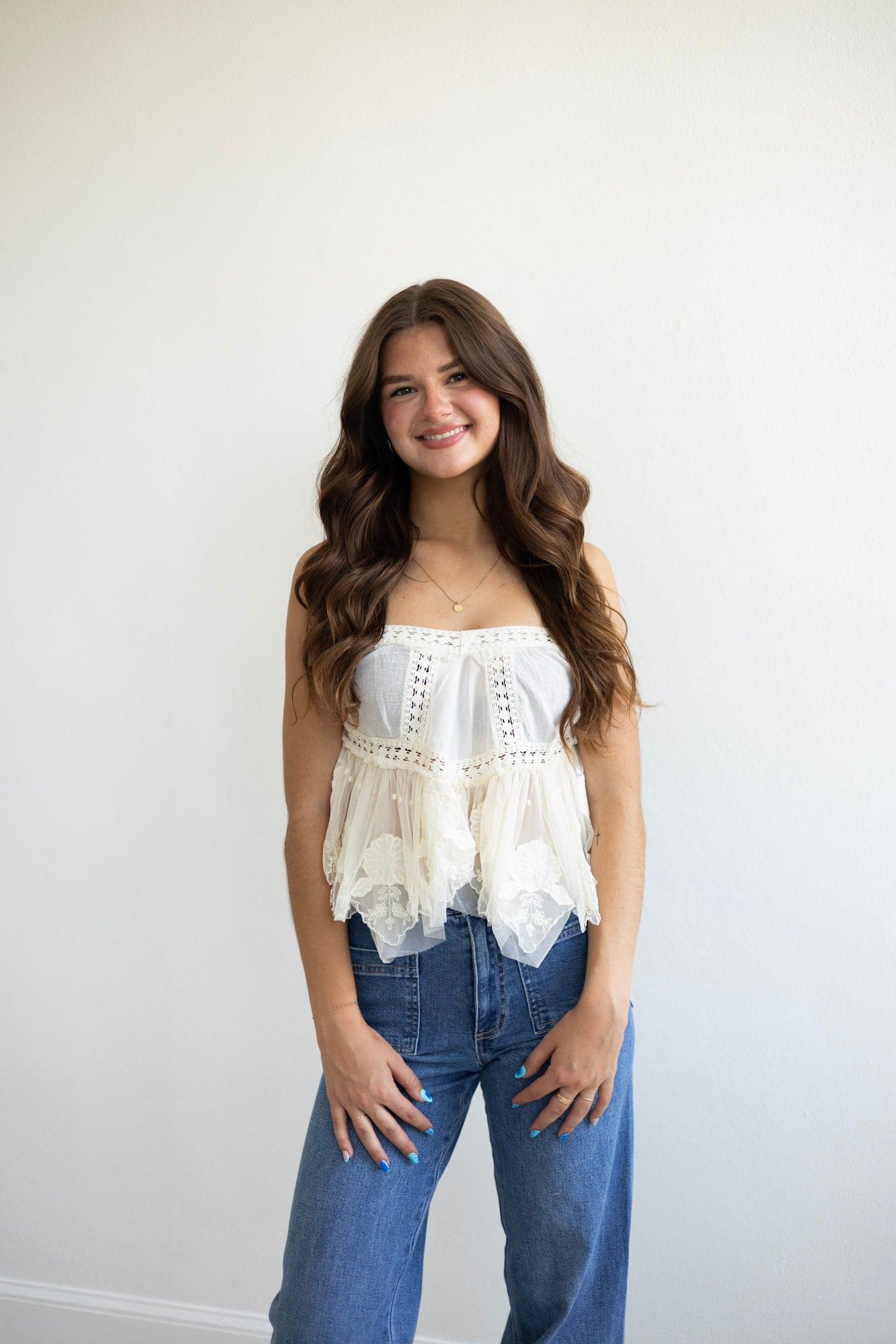 Sweet Escape Cami - Ivory