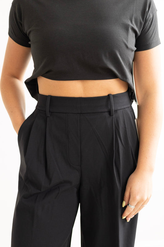 Daydrift HR Wide-Leg Trouser - Black
