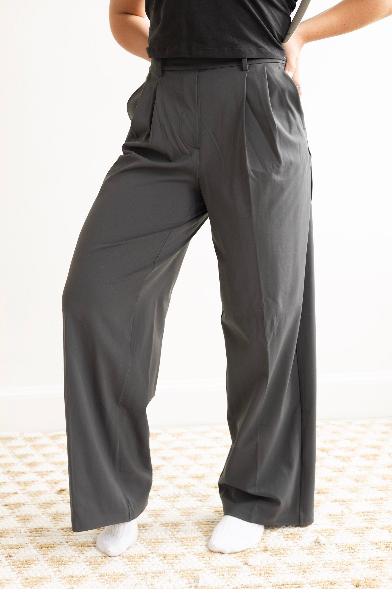 Daydrift HR Wide-Leg Trouser - Graphite Grey