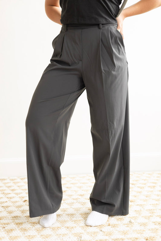 Daydrift HR Wide-Leg Trouser - Graphite Grey